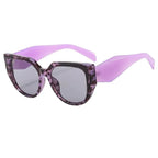 Diatoms Elegant Gradient Color Pc Square Full Frame Women's Sunglasses - Diatoms