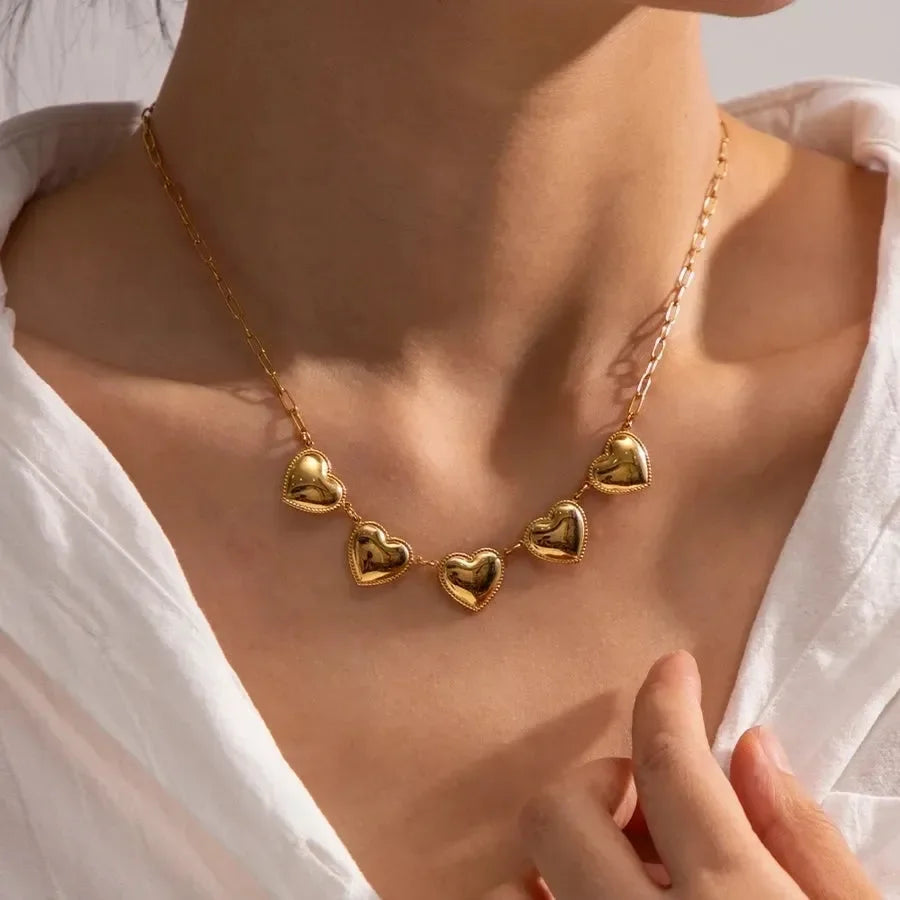 Luxy Charming Heart Necklace - Diatoms
