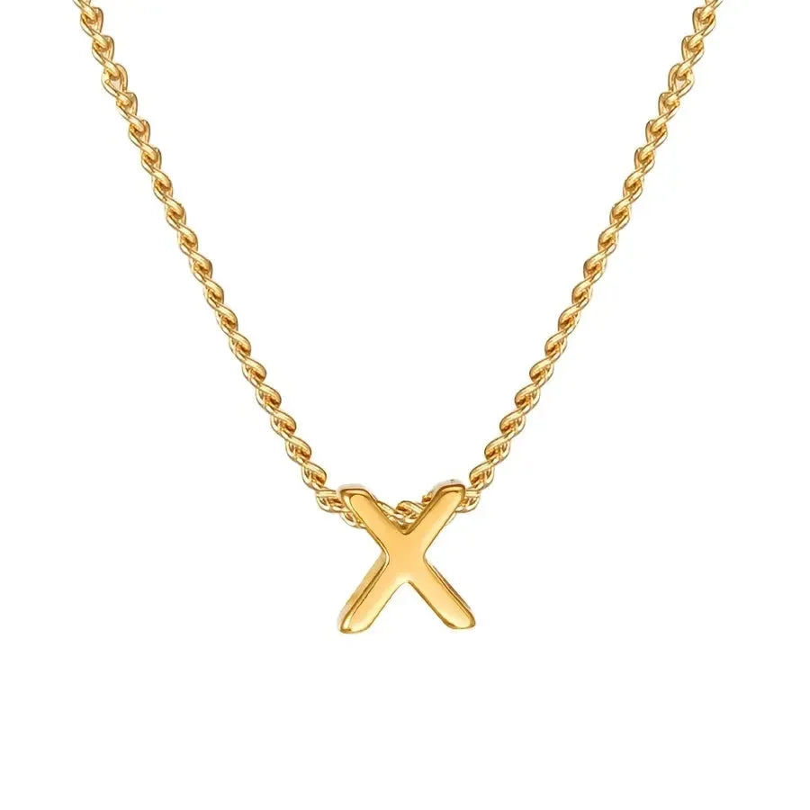 Upper-case Letter Pendant - Diatoms