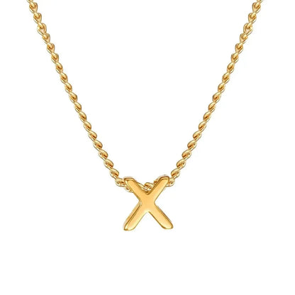 Upper-case Letter Pendant - Diatoms