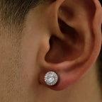 Classic Hip Hop Men Ear Studs - Diatoms