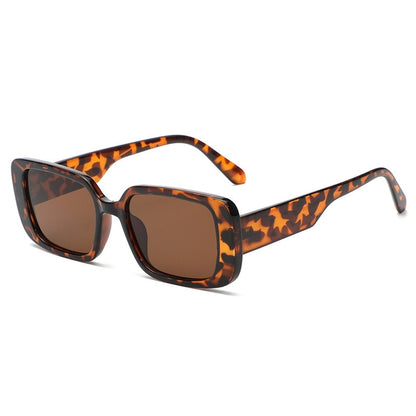 Diatoms Square Patchwork Women's Sunglasses