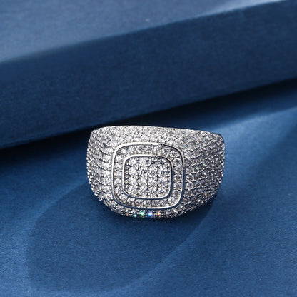 White Gold Men's Ring