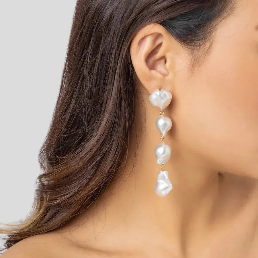 Luxy Pearl Drop Earring - Diatoms