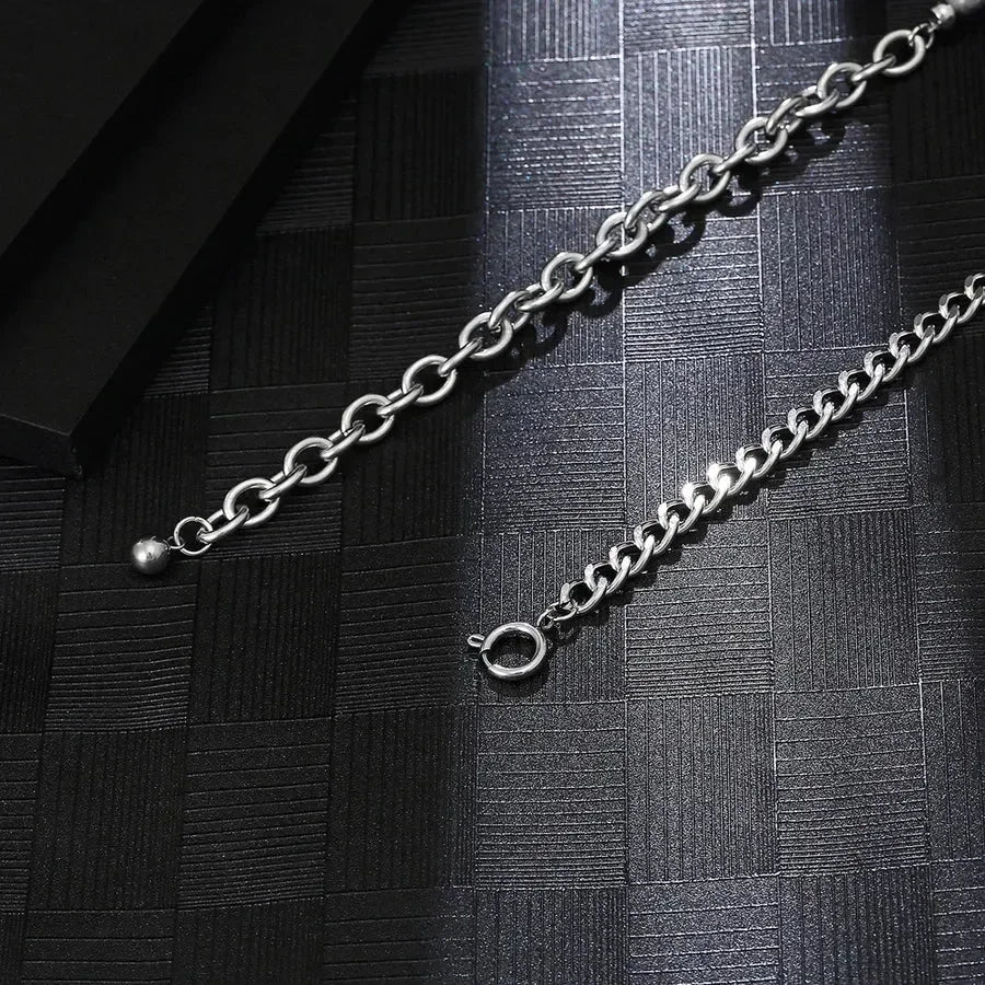 Diatoms Hip-Hop Geometric Unisex Necklace - Diatoms