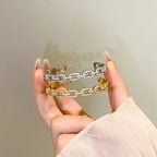 Sparkling Link Chain Bracelets - Diatoms