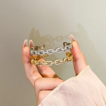 Sparkling Link Chain Bracelets