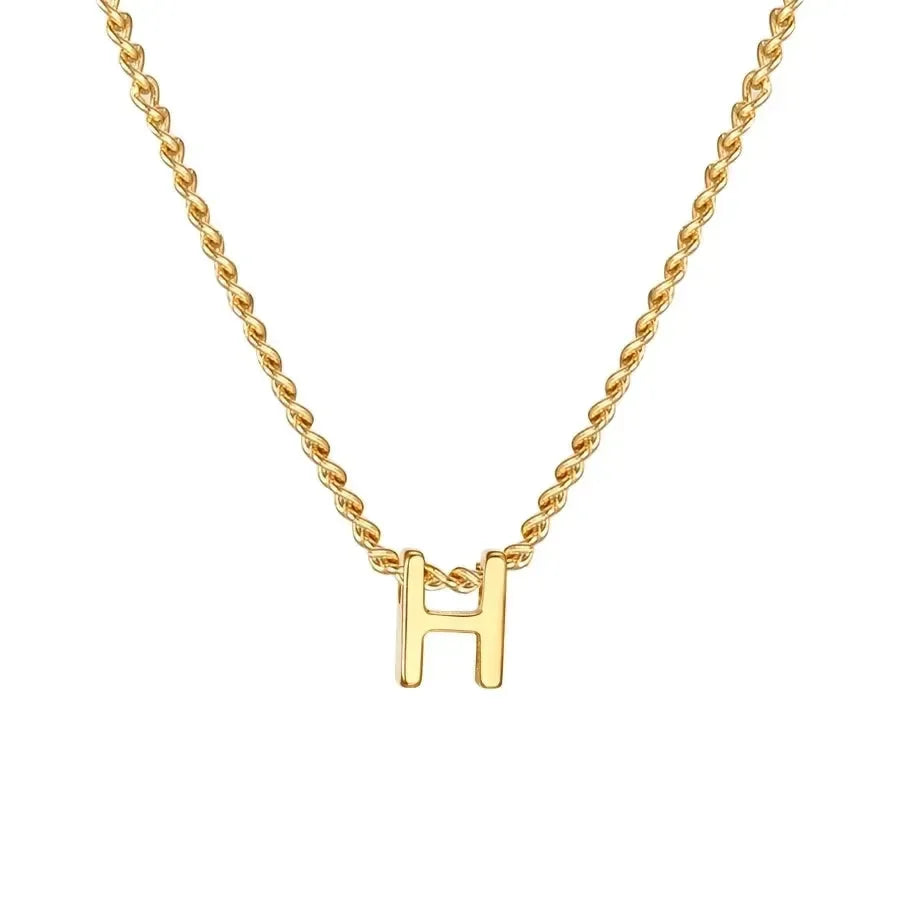 Upper-case Letter Pendant - Diatoms