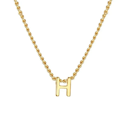 Upper-case Letter Pendant - Diatoms