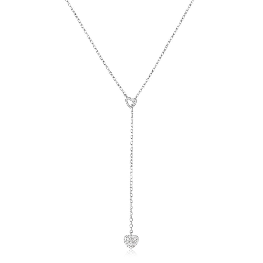 Luxy Interlocked Heart Shape Necklace