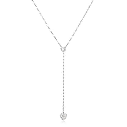 Luxy Interlocked Heart Shape Necklace