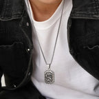 Classic Dragon Pendant - Diatoms