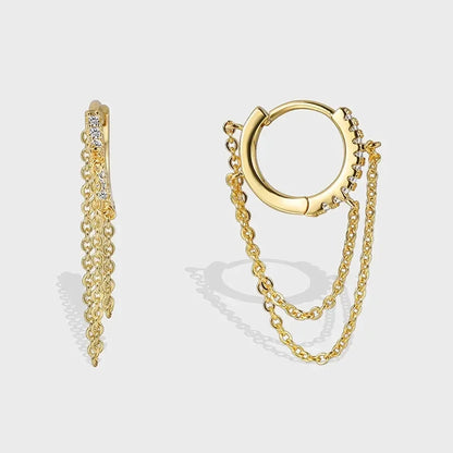 Regal Radiance Earrings - Diatoms