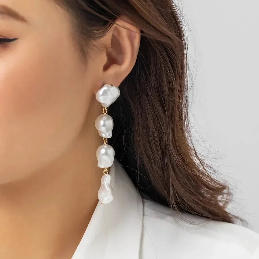 Luxy Pearl Drop Earring - Diatoms