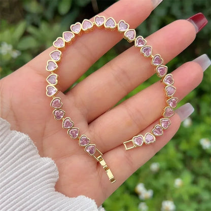 Heart Shape Bracelet - Diatoms
