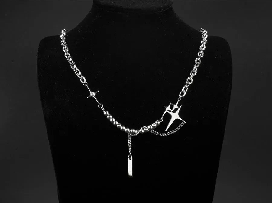 Hip-Hop Retro Solid Color Unisex Pendant - Diatoms