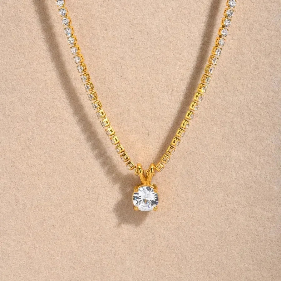 Glittering Glam Pendant - Diatoms