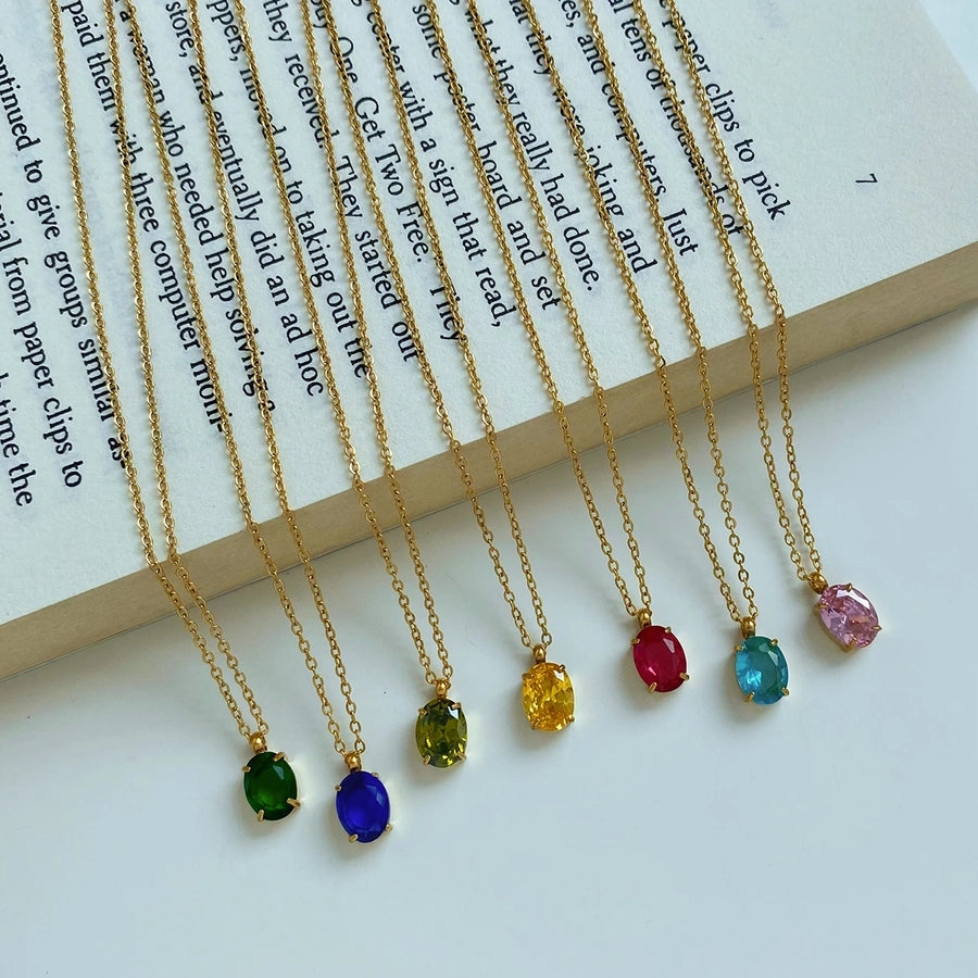 Luxy Multi-Color Diamond Pendant