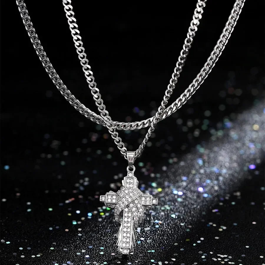 Hip Hop Exquisite Men's Necklace - Diatoms