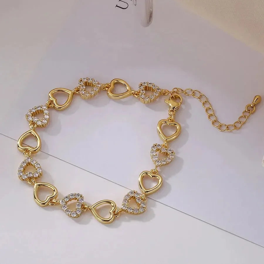 Heart Shape Corazon Bracelets - Diatoms