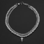 Diatoms Hip-Hop Star Unisex Layered Necklaces - Diatoms