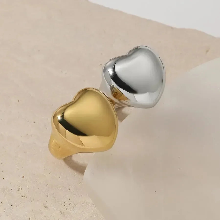 Chunky Heart Rings - Diatoms