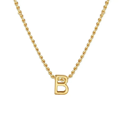 Upper-case Letter Pendant - Diatoms