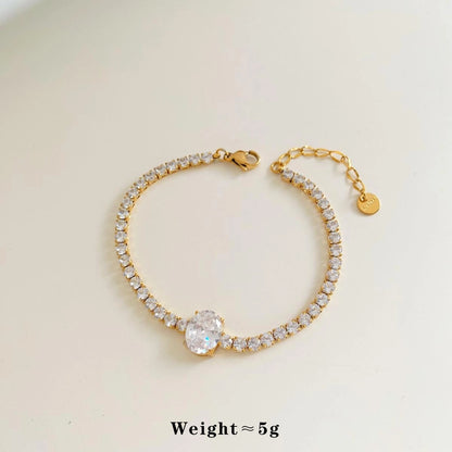 Modern Style Classic Diamond Bracelets