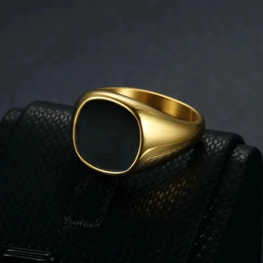 Diatoms Hip-Hop Men Rings - Diatoms