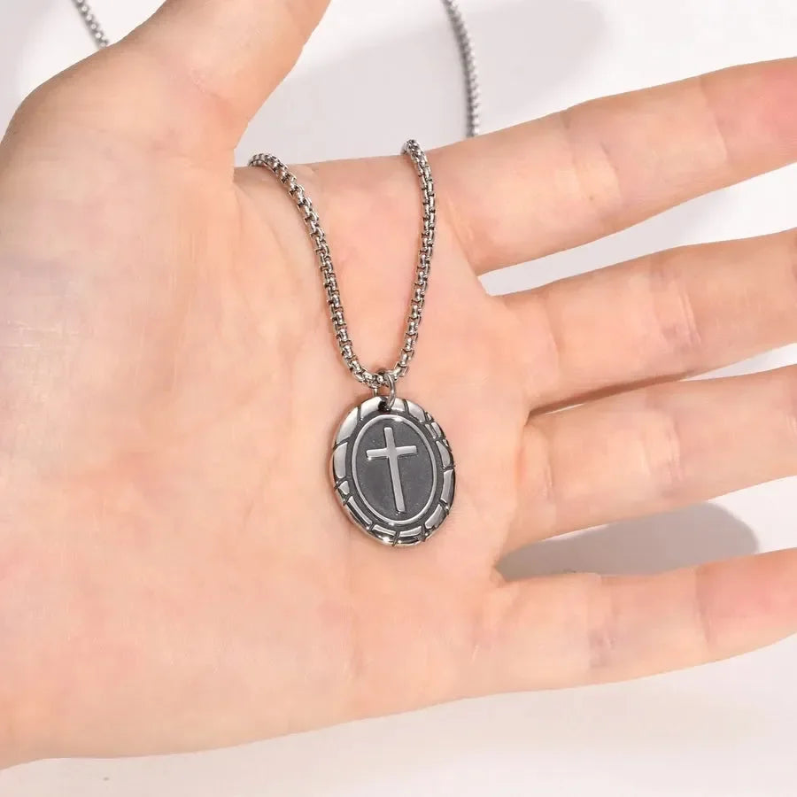 Diatoms Classic Cross Pendant - Diatoms