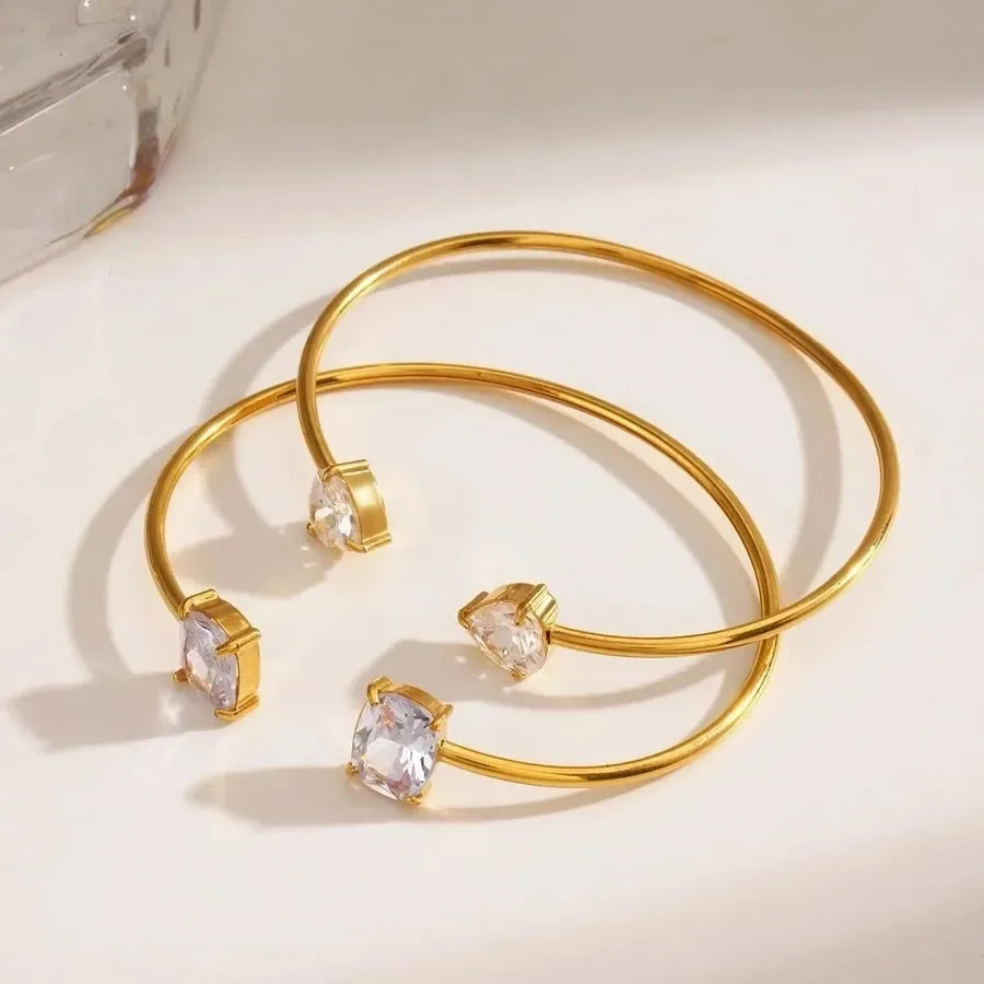 Oval Heart Shape Bracelets - Diatoms