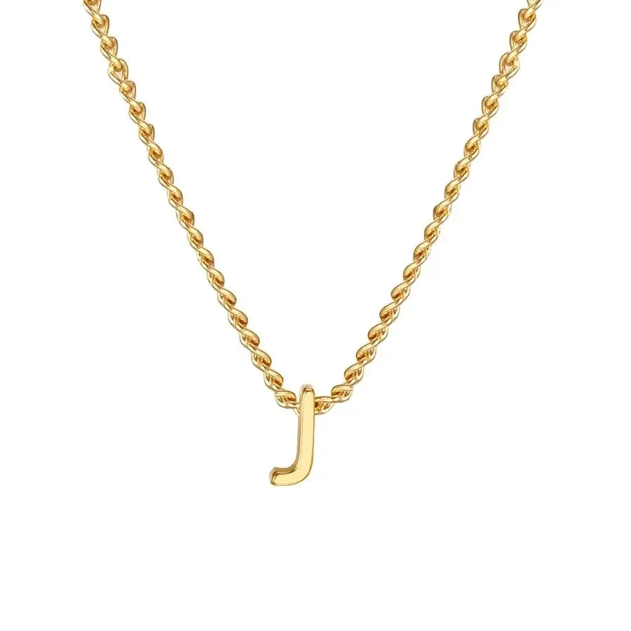 Upper-case Letter Pendant - Diatoms