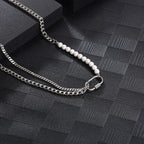 Luxy Hip-Hop Layered Necklace - Diatoms
