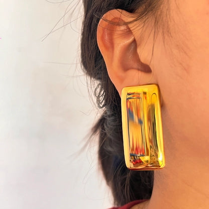 Rectangular Statement Earrings