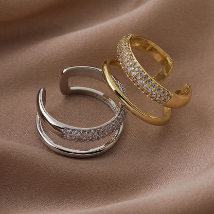 Global Glam Open Rings