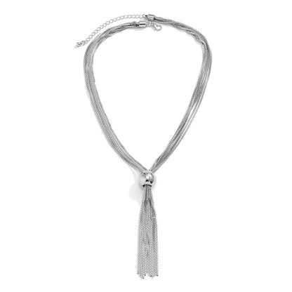 Modern Style Classic Irregular Tassel Necklace