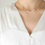 Five Pearl Necklace - Diatoms