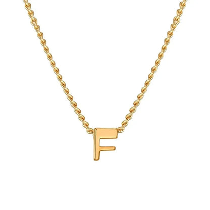 Upper-case Letter Pendant - Diatoms