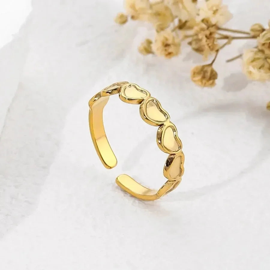 Luxe Heart Shape Exclusive Rings - Diatoms