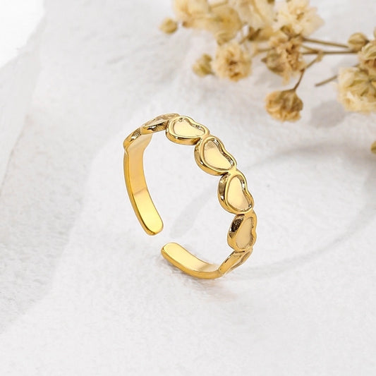 Luxe Diatoms Heart Shape Exclusive Rings