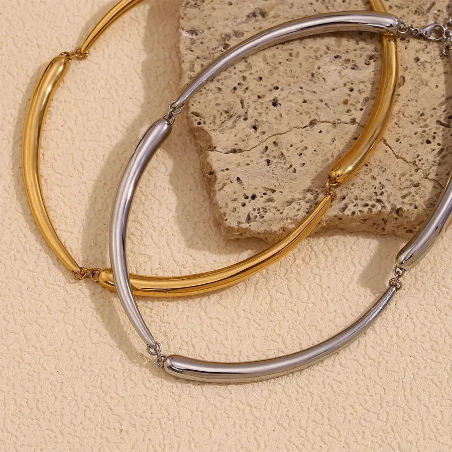 Diatoms Bamboo Joint Chic Necklace - Diatoms
