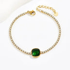 French Entry Lux Square Bracelet - Diatoms