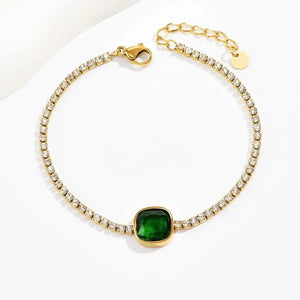 French Entry Lux Square Bracelet