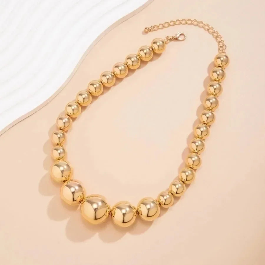 Trendsetter Geometric Beaded Necklace - Diatoms