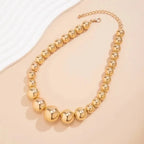 Trendsetter Geometric Beaded Necklace - Diatoms