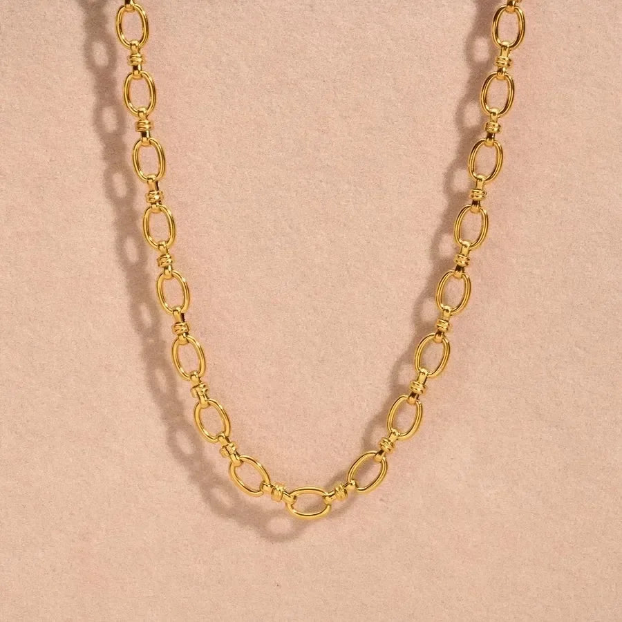 Luxy Interlocked Necklace - Diatoms