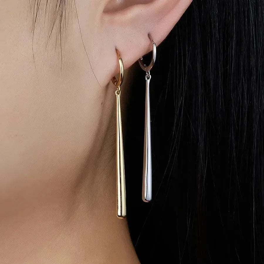 Luxy Silver Hoop Earrings - Diatoms