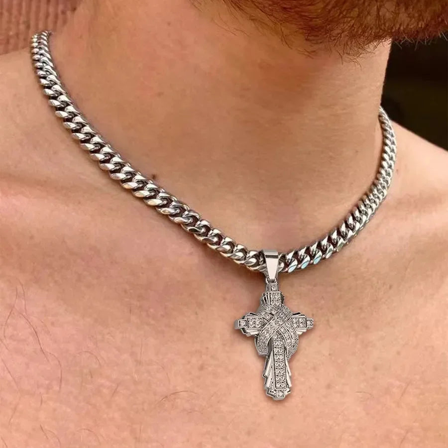 Hip Hop Exquisite Men's Necklace - Diatoms