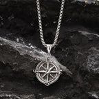 Compass Men Pendant - Diatoms