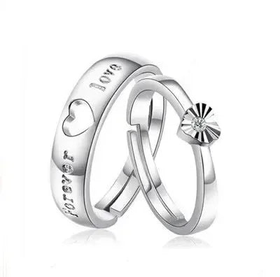 Diatoms Valentine Couple Ring - Diatoms